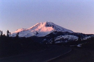 mt. Shasta volcano